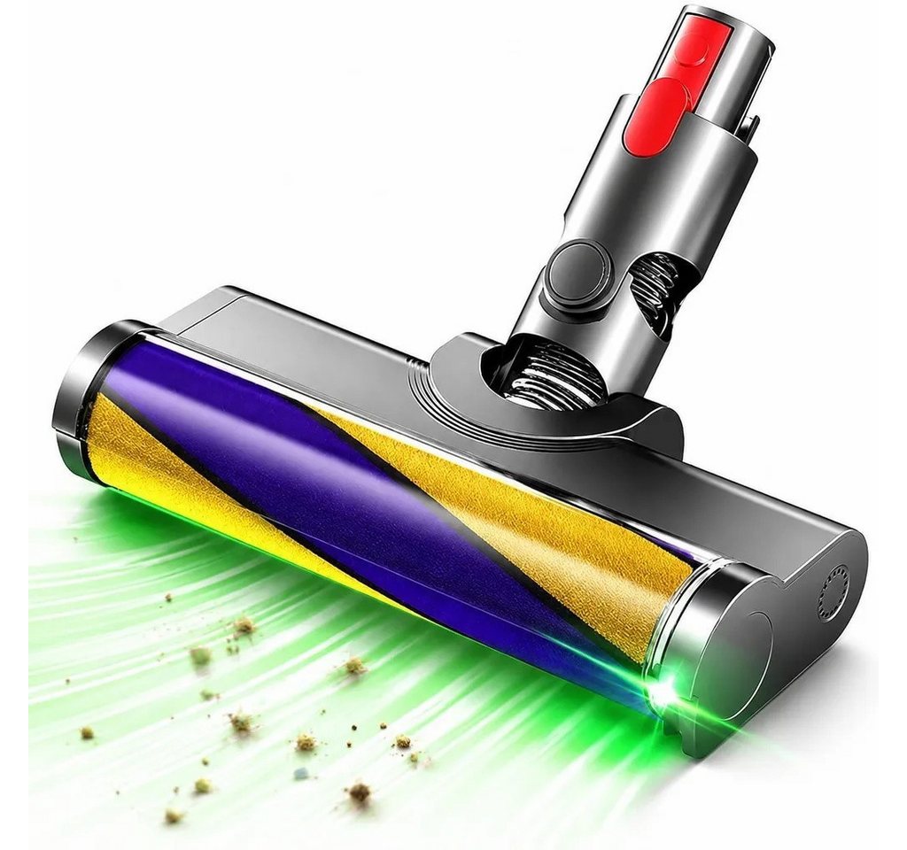 ANTCOOL Staubsaugerdüsen-Set Elektrobürste für Dyson V7 V8 V10 V11 V15, Laser-LED, Hartboden Bild 4