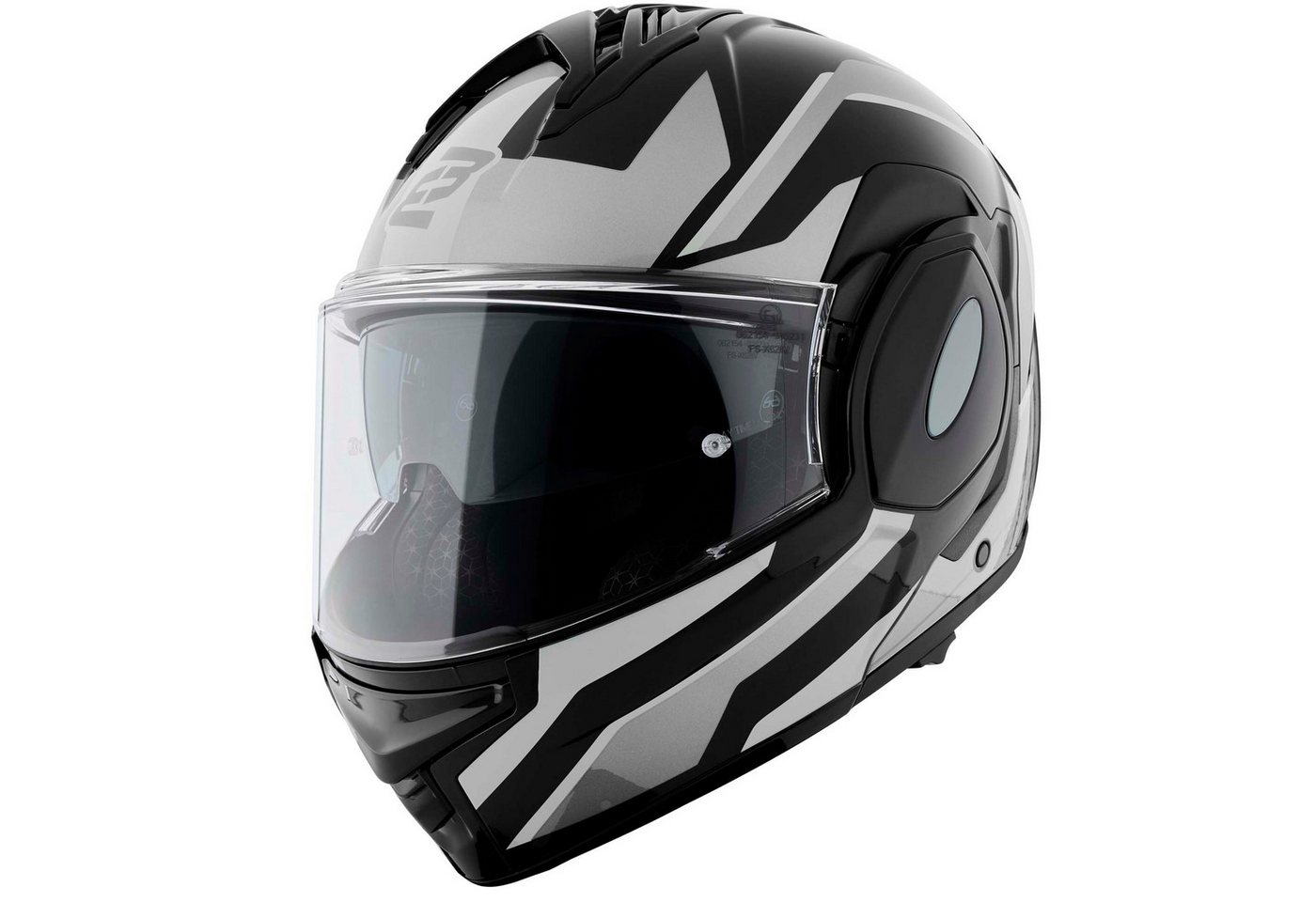 Bogotto Motorradhelm FS-X600 Vyda Klapphelm, Vorbereitet Für Kommunikationssystem,geeignet Brillenträger,vorbe Bild 3
