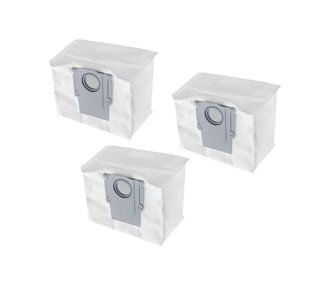 Trade-Shop Staubsaugerbeutel 3x passend für Xiaomi Roborock S8+, S8 Pro Ultra, S7 MaxV Ultra, Q7+, 3 St., Ersatz Staubbeutel / Saugbeutel / Filtertüten - Material: Microvlies Bild 4