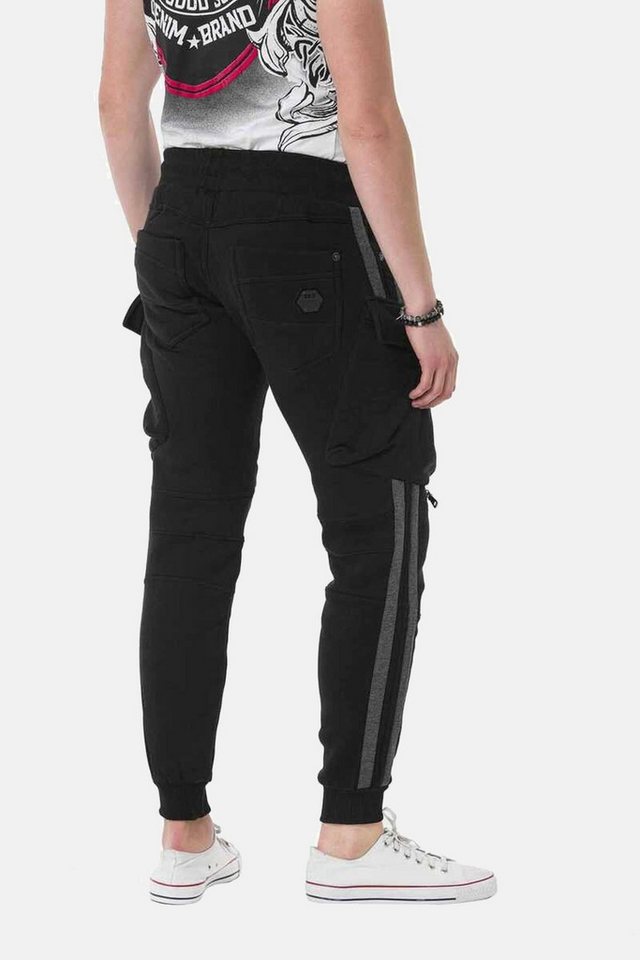 Cipo & Baxx Trainingshose HOMEWEAR im sportlichen Look, CR125A Bild 2