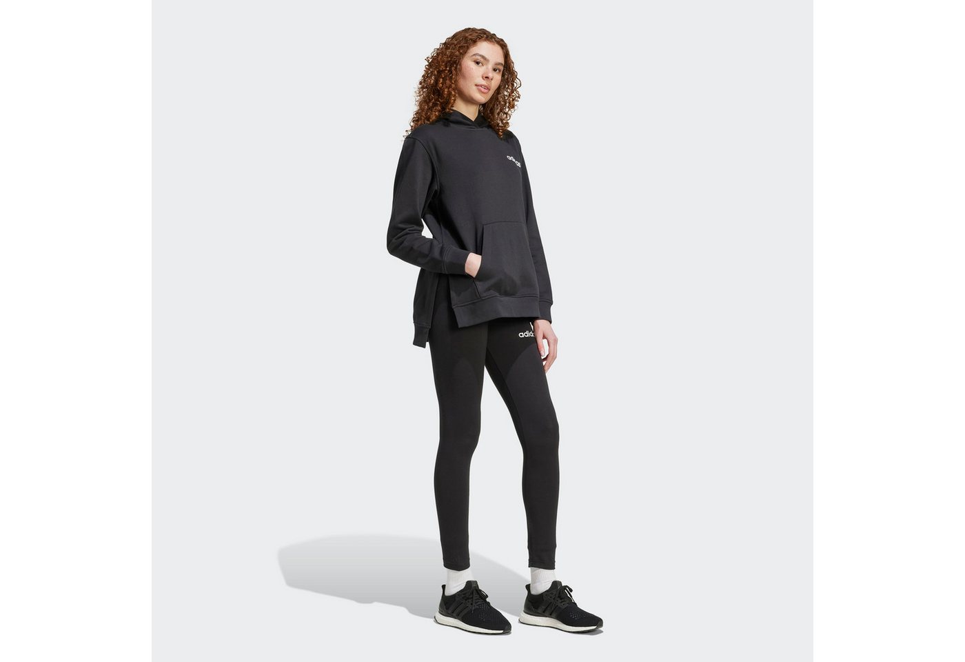 adidas Sportswear Trainingsanzug LEISURE TRACKSUIT (2-tlg), zweiteiliges Set, für Erwachsene, aus Baumwolle