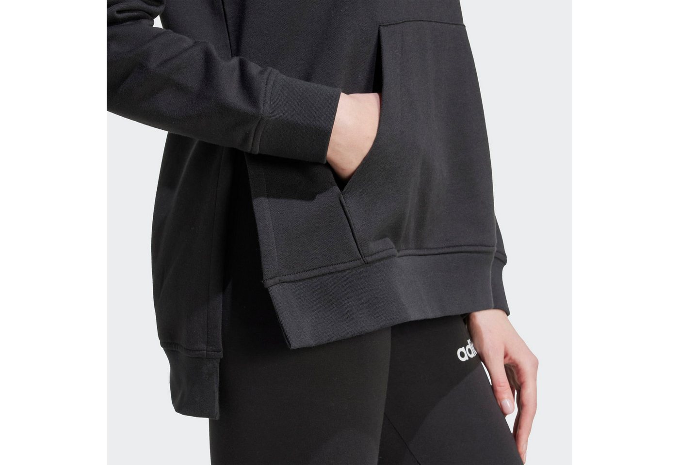 adidas Sportswear Trainingsanzug LEISURE TRACKSUIT (2-tlg), zweiteiliges Set, für Erwachsene, aus Baumwolle Bild 5
