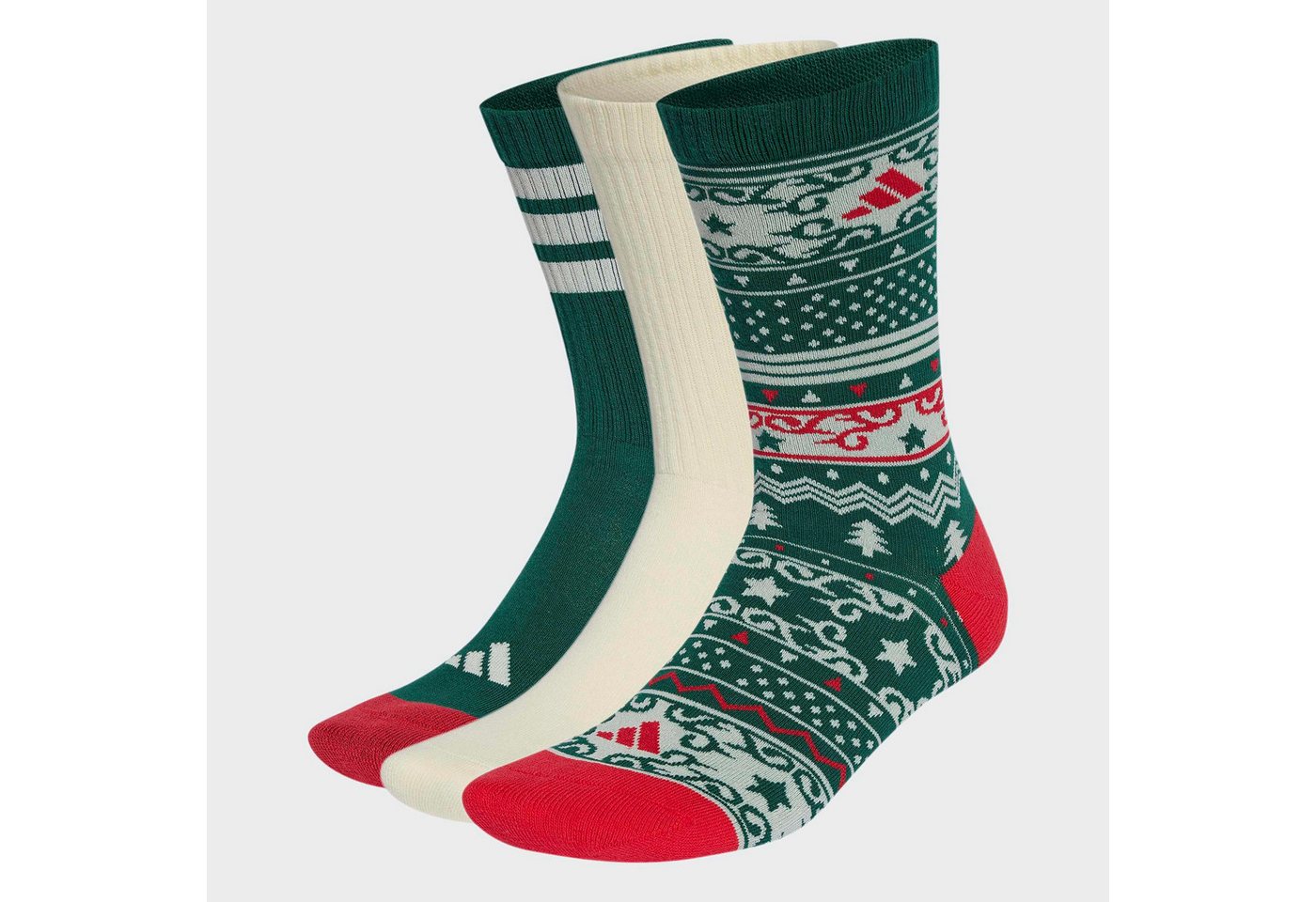 adidas Performance Funktionssocken ADIDAS CHRISTMAS GRAPHIC CREW 3ER-PACK (3-Paar) Bild 2