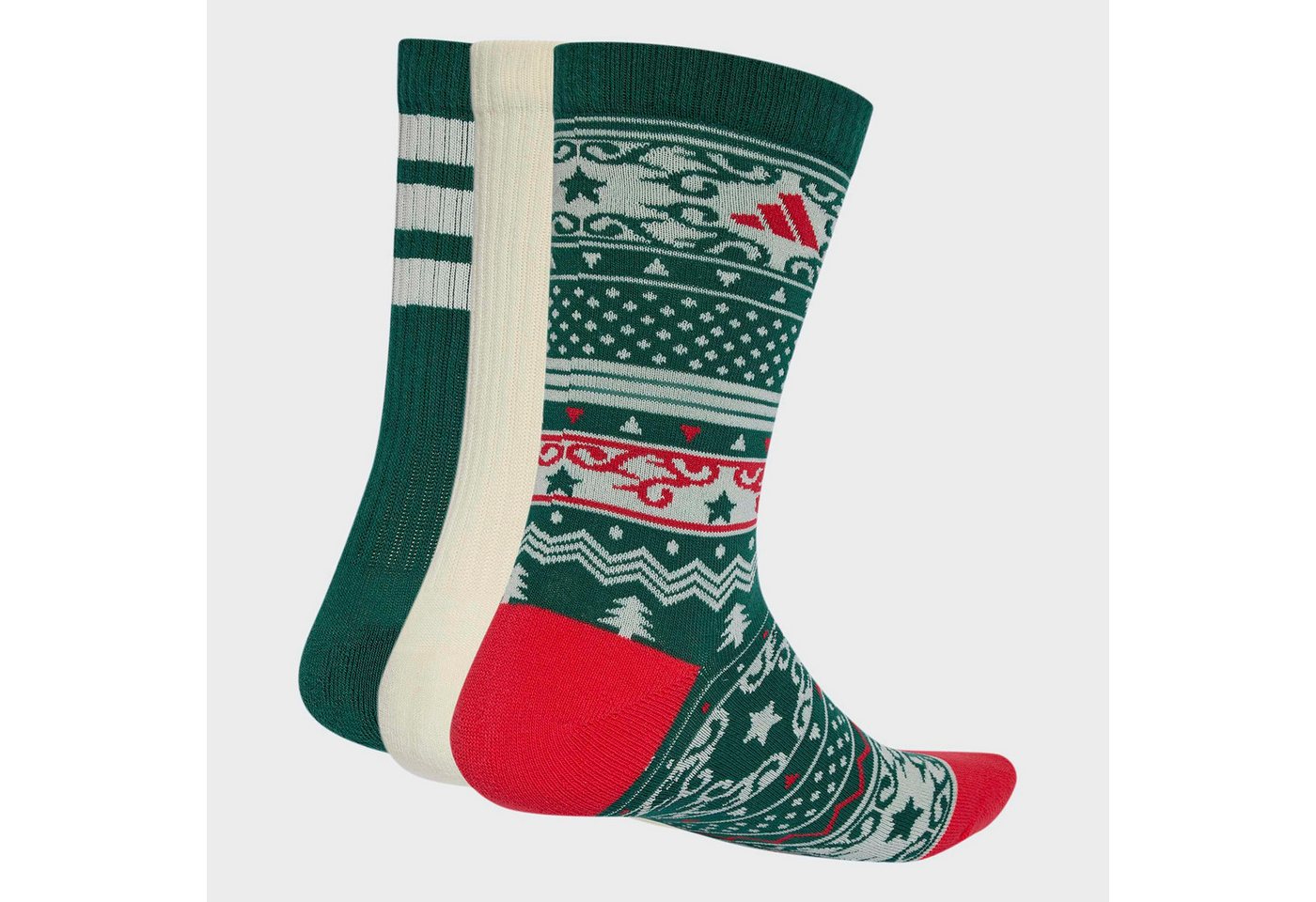 adidas Performance Funktionssocken ADIDAS CHRISTMAS GRAPHIC CREW 3ER-PACK (3-Paar) Bild 4