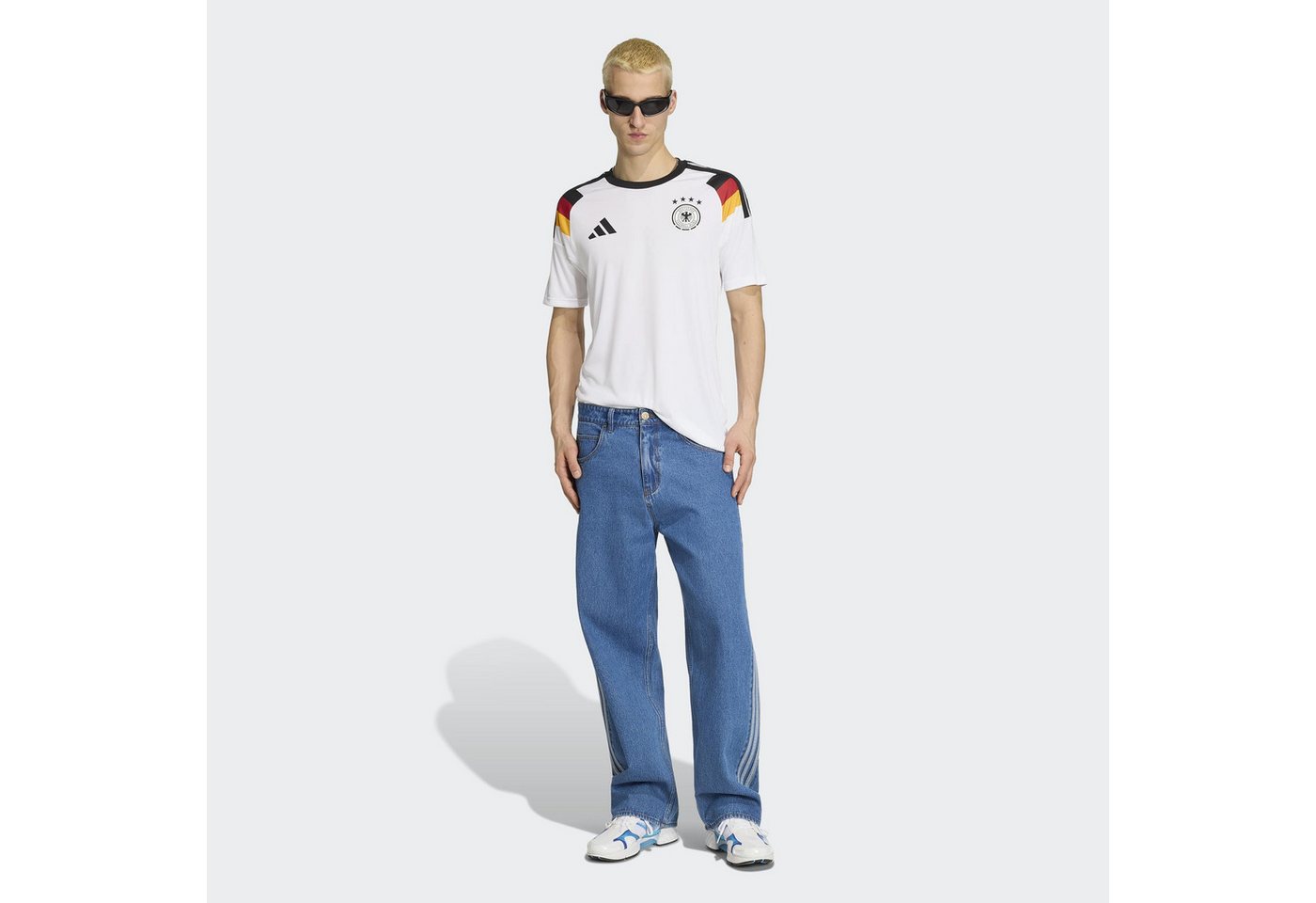 adidas Performance Fußballtrikot DEUTSCHLAND 26 FAN-HEIMTRIKOT für Erwachsene, Deutschland WM 2026 Fan Trikot, aus Polyester Bild 5