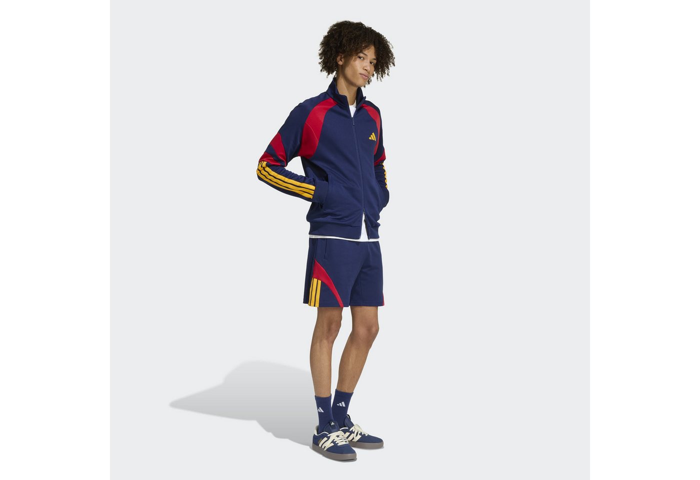 adidas Sportswear Trainingsjacke HOUSE OF TIRO NATIONS PACK TRACK mit Reißverschluss, aus Baumwolle