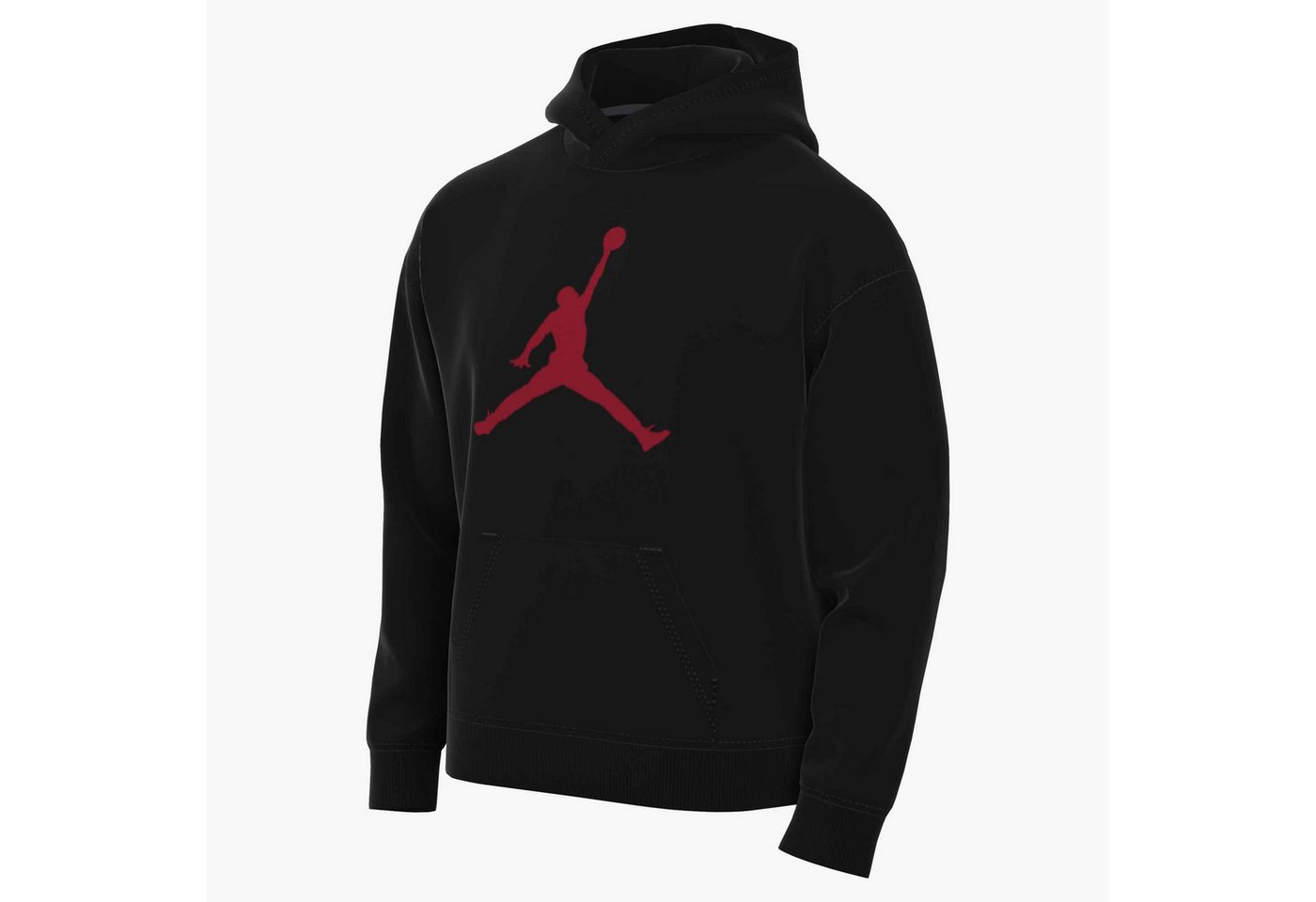 Jordan Trainingstop M J JUMPMAN FLC HBR PO 2 sportliches Trainingsshirt, mit weicher Innenseite