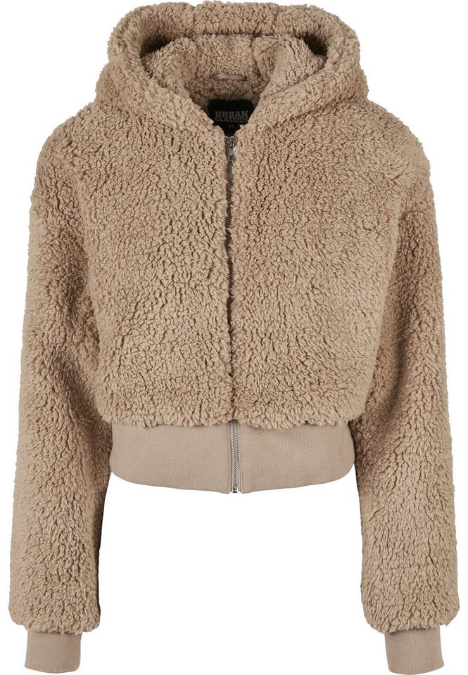 URBAN CLASSICS Outdoorjacke Urban Classics Damen Ladies Short Oversized Sherpa Jacket (1-St)