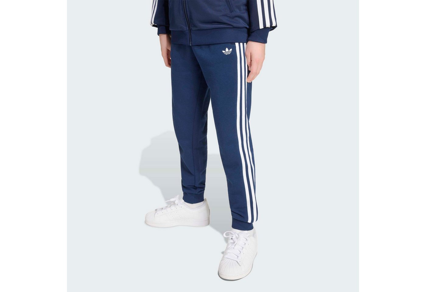 adidas Originals Sporthose 3-STREIFEN für Kinder, mit Gummizug, aus Baumwolle und Polyester Bild 2