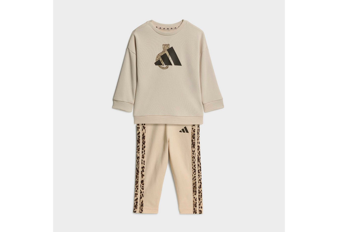 adidas Sportswear Trainingsanzug LEGGINGS-SET, ANIMALPRINT (2-tlg), zweiteiliges Set, für Babys, aus Baumwolle und Polyester Bild 3