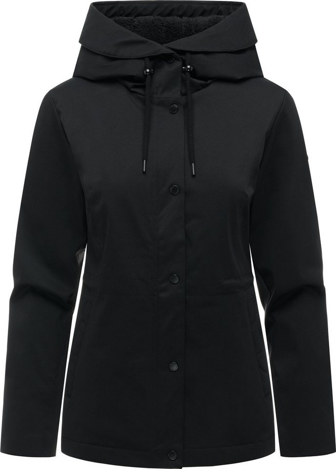 Ragwear Outdoorjacke Padmini B Y Wasserdichte Übergangsjacke mit Taillenzugkordel
