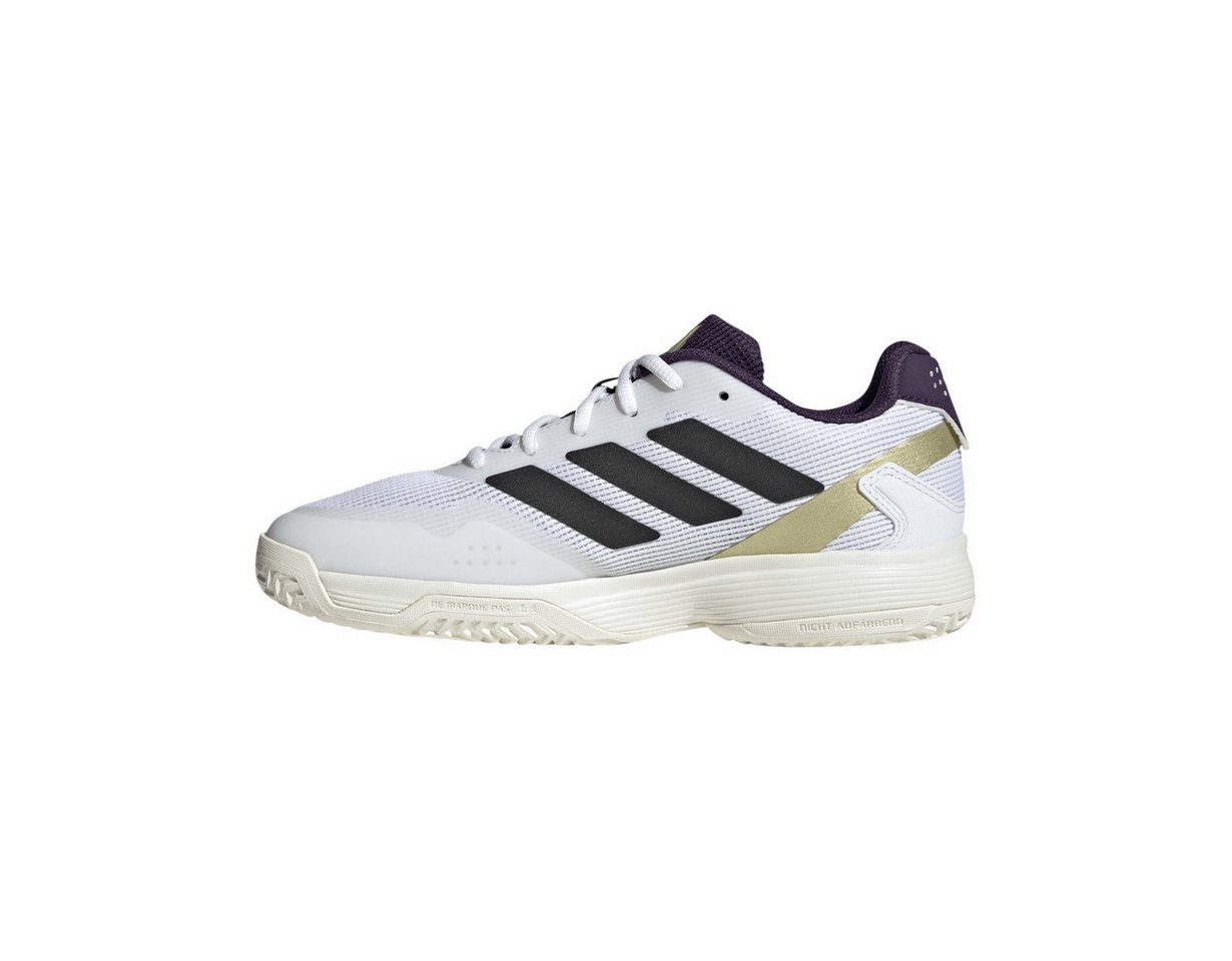 adidas Performance Ubersonic Allcourt 2025 weiss/schwarz/purple Kinder Tennisschuh Bild 2