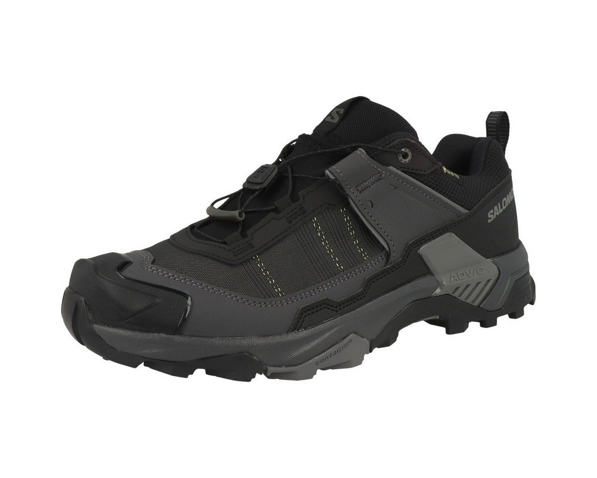 Salomon X Ultra 5 GTX Herren Outdoorschuh Wanderschuhe, Trekking, Hiking, Freizeitschuhe, Schnürschuhe
