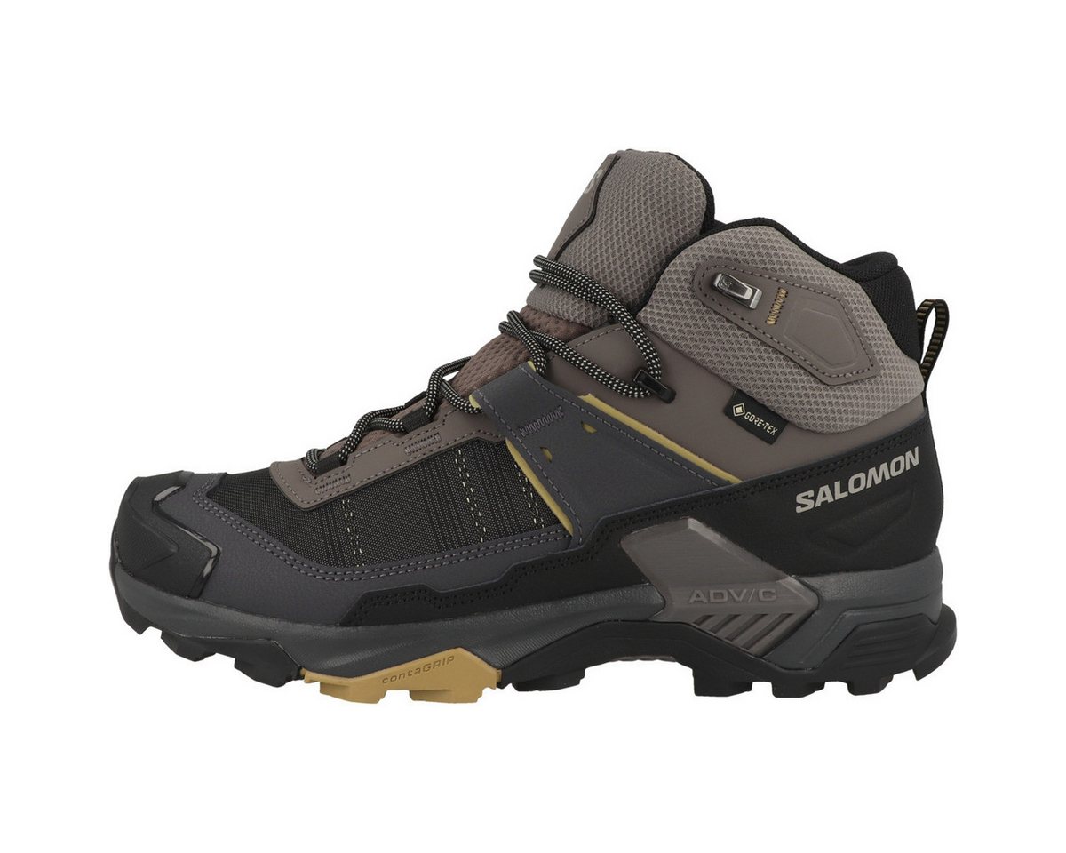 Salomon X Ultra 5 Mid GTX XT Herren Outdoorschuh Wanderschuhe, Trekking, Hiking, Freizeitschuhe, Schnürschuhe