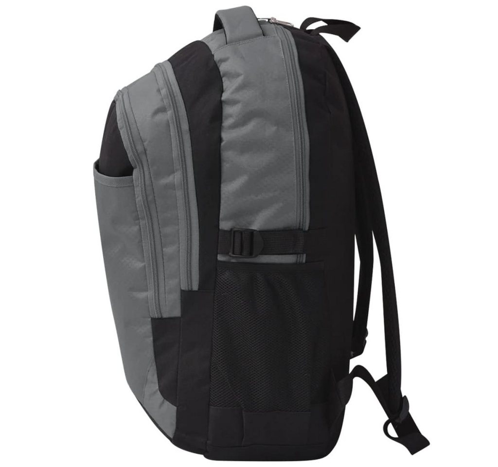 vidaXL Rucksack Schulrucksack 40 L Schwarz und Grau (1-tlg), Schulrucksack Laptop-Rucksack Sporttasche Freizeitrucksack 40 L Grün Bild 3