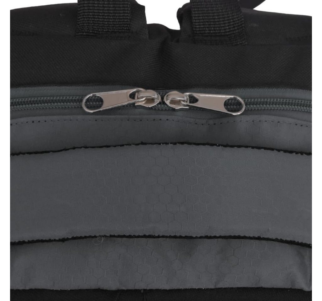 vidaXL Rucksack Schulrucksack 40 L Schwarz und Grau (1-tlg), Schulrucksack Laptop-Rucksack Sporttasche Freizeitrucksack 40 L Grün Bild 4