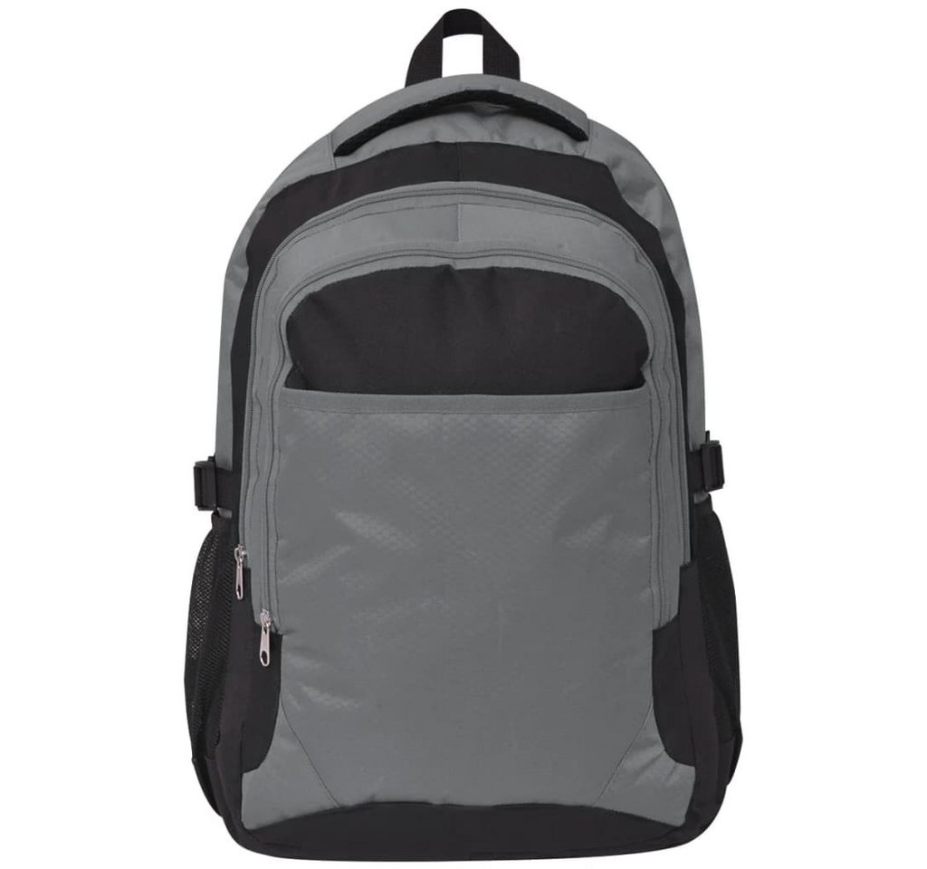 vidaXL Rucksack Schulrucksack 40 L Schwarz und Grau (1-tlg), Schulrucksack Laptop-Rucksack Sporttasche Freizeitrucksack 40 L Grün Bild 5