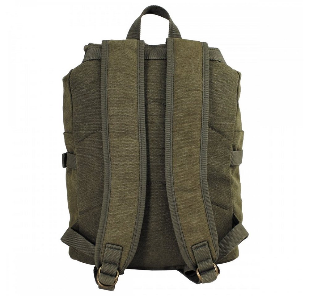 PureTrash Wanderrucksack Rucksack, Canvas, PT, oliv Bild 2
