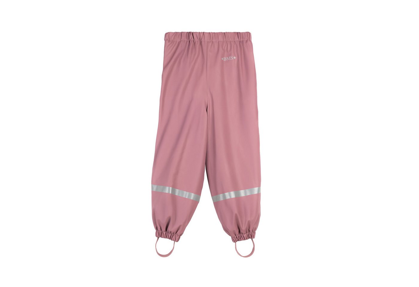 BMS Regen- und Matschhose mit Fleece gefütterte Thermo-Regenbundhose mit elastischem Bund Bild 3