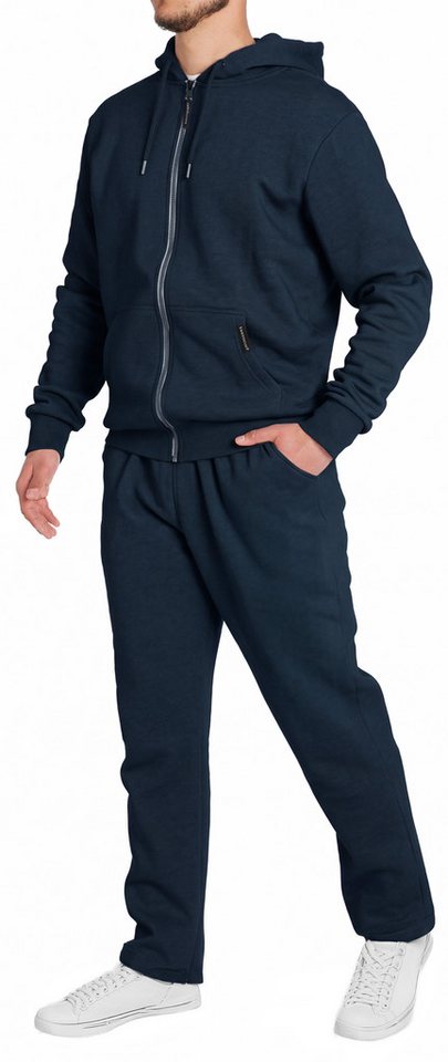 Basisstoff Trainingsanzug Goforest Herren Jogging Anzug für Männer Trainingsanzug Hausanzug Bild 2