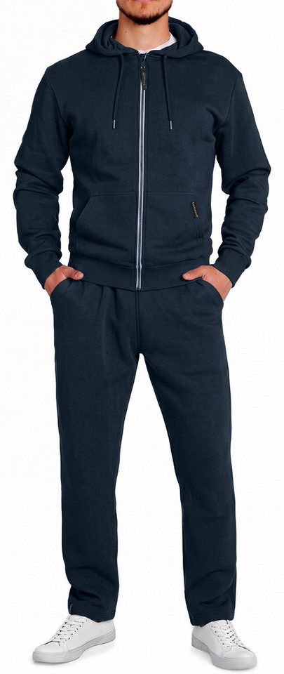 Basisstoff Trainingsanzug Goforest Herren Jogging Anzug für Männer Trainingsanzug Hausanzug Bild 5