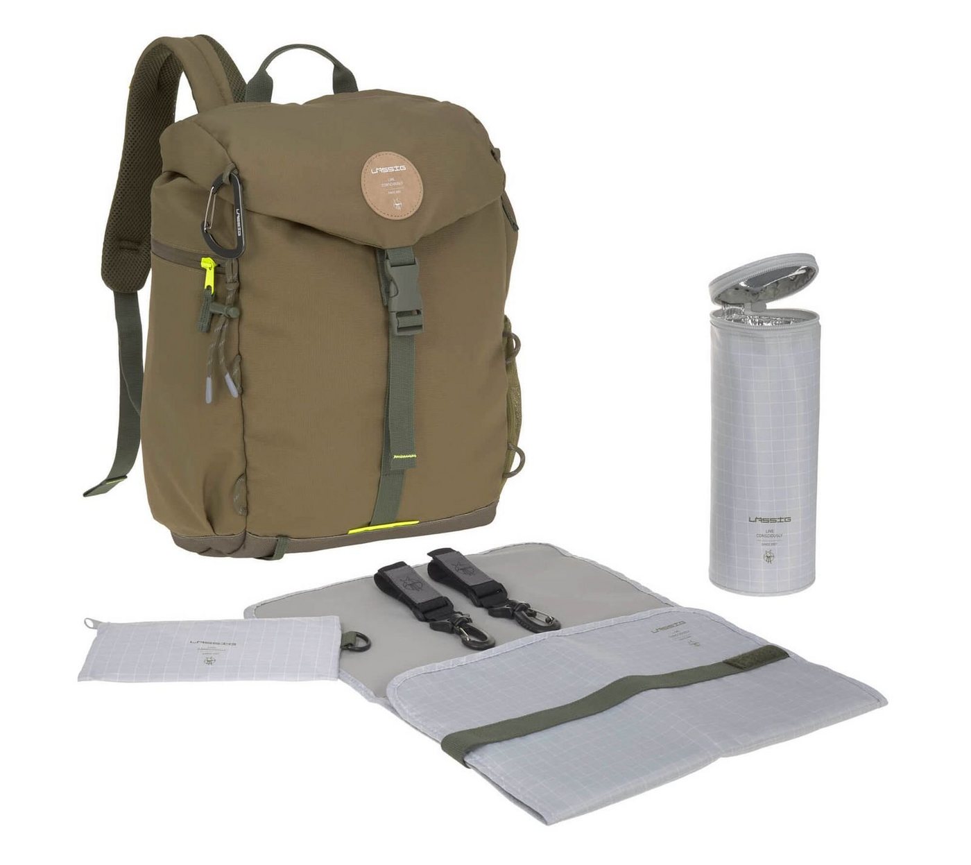LÄSSIG Rucksack Green Label (Set, 4-tlg) Bild 3