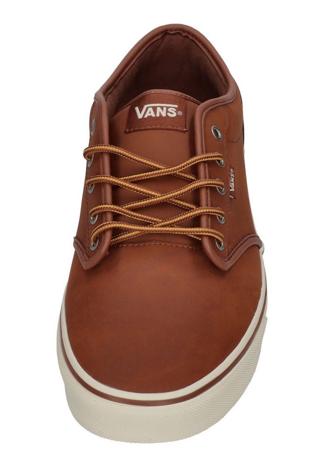 Vans ATWOOD Leather Skateschuh Brown Marshmallow
