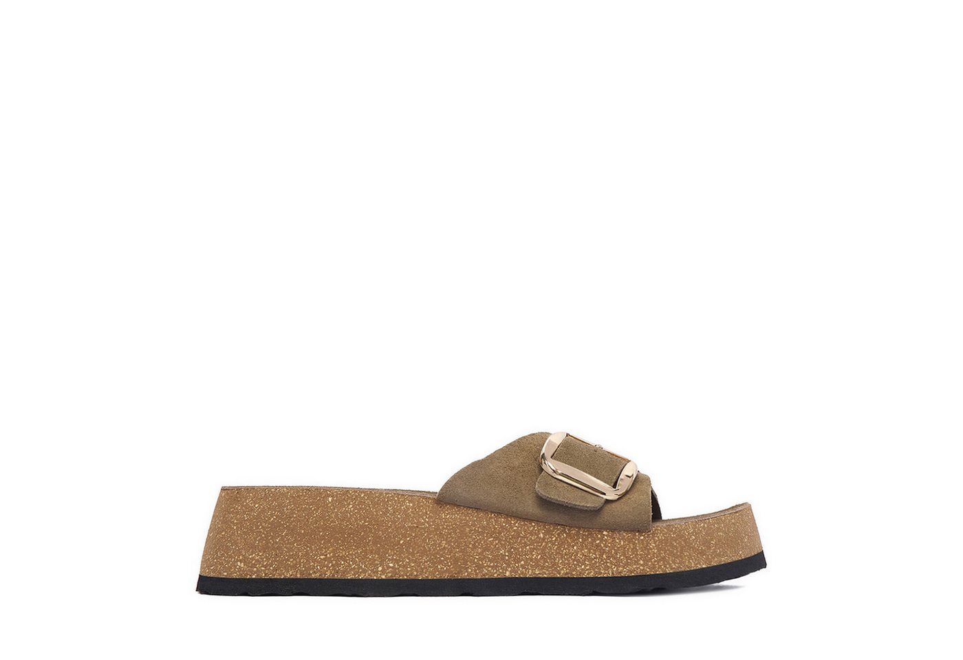 LASOCKI Lasocki Damen-Flip-Flops in Khaki Badepantolette Bild 4