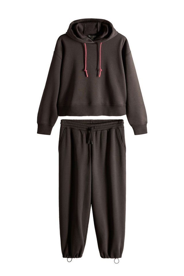 The Set Sweatanzug The Set Hoodie und Oversized-Jogginghose im Set (2-tlg)