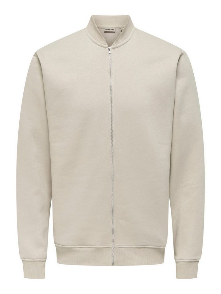 ONLY & SONS Outdoorjacke ONSCERES REG ZIP BOMBER aus Baumwollmix Bild 5