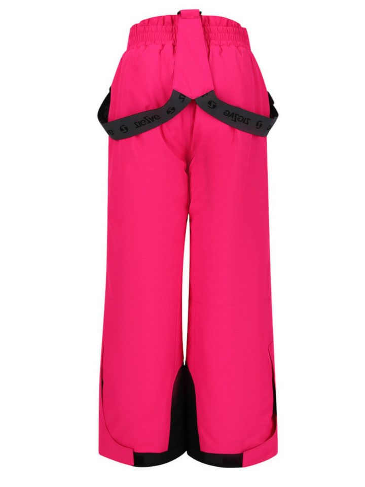 ZIGZAG Skihose ProvoW-PRO 10.000 (wasserdicht, atmungsaktiv, Schneefang) pink Kinder
