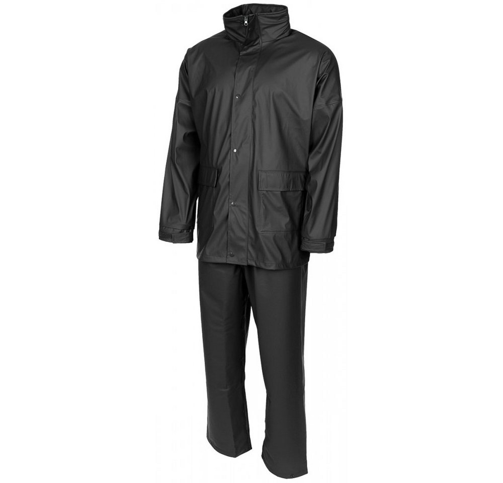 MFH Regenanzug Regenanzug, Premium, 2-teilig, schwarz - XXXL