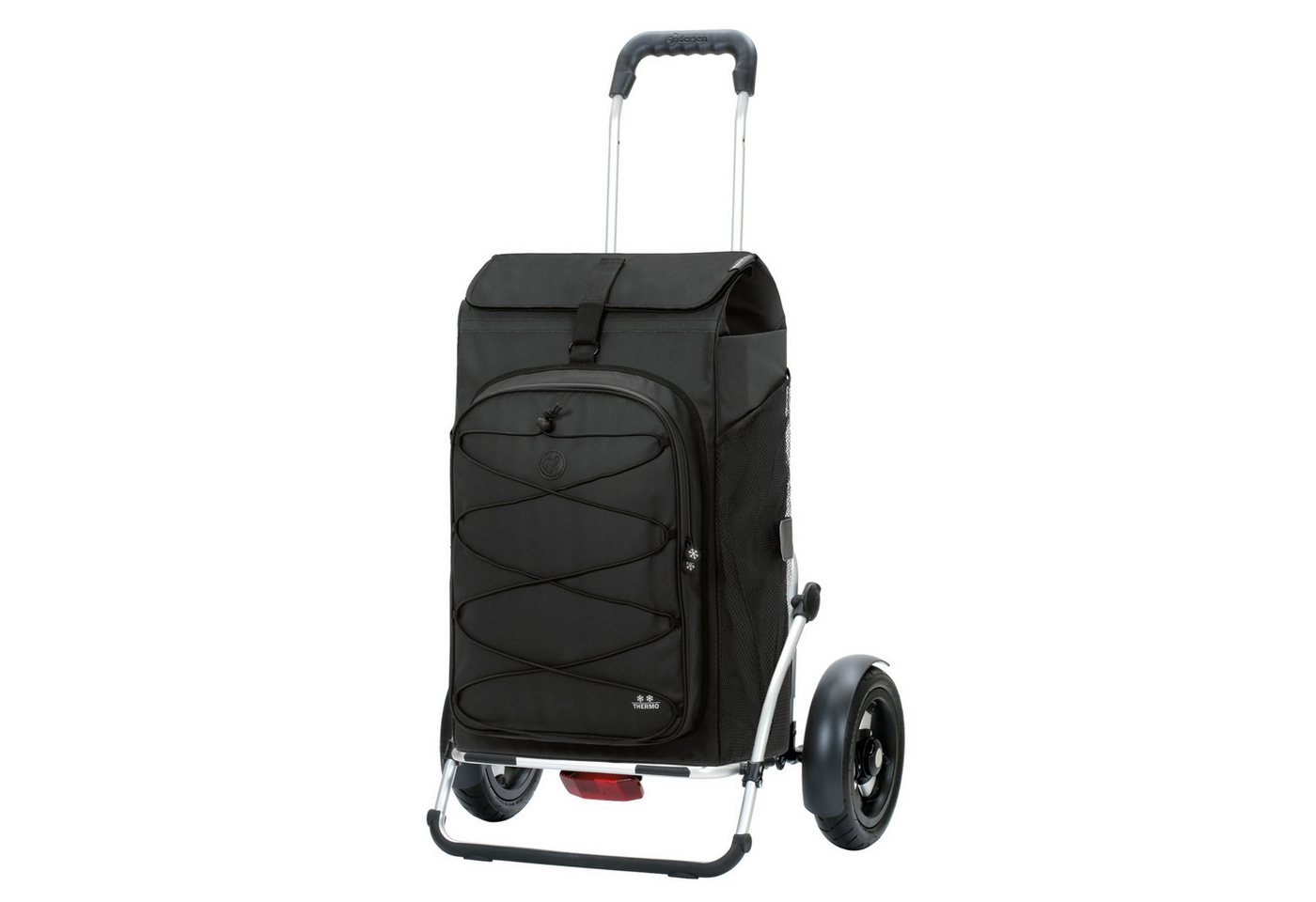 Andersen Einkaufstrolley Royal Shopper Plus Fado 3.0 schwarz, Thermofach 9 Liter, klappbar, belastbar bis 50kg, wasserabweisend Bild 3
