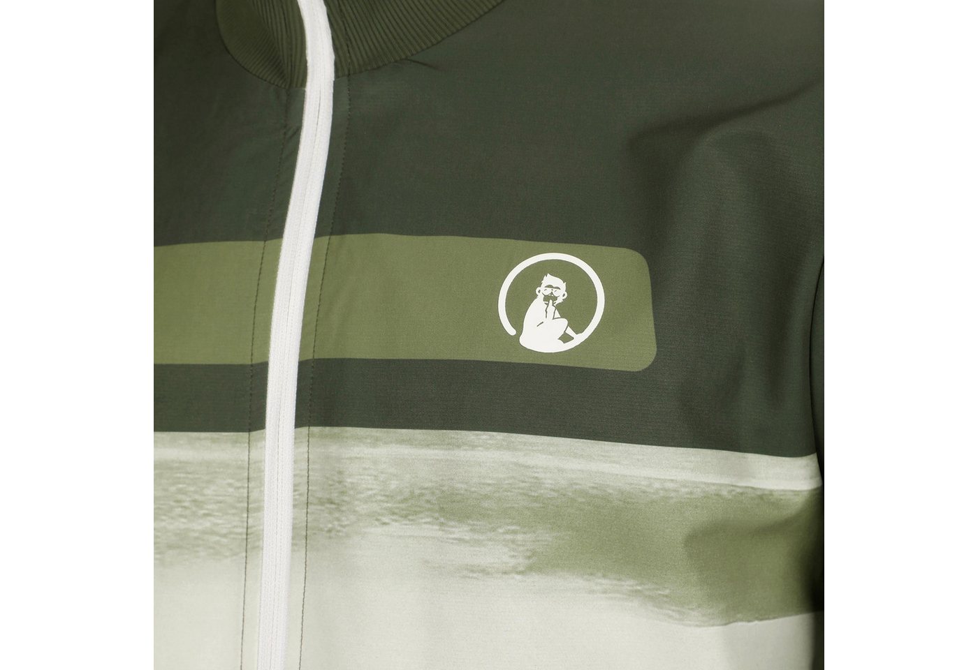 Quiet Please Trainingsjacke Faded Wipe Bild 4