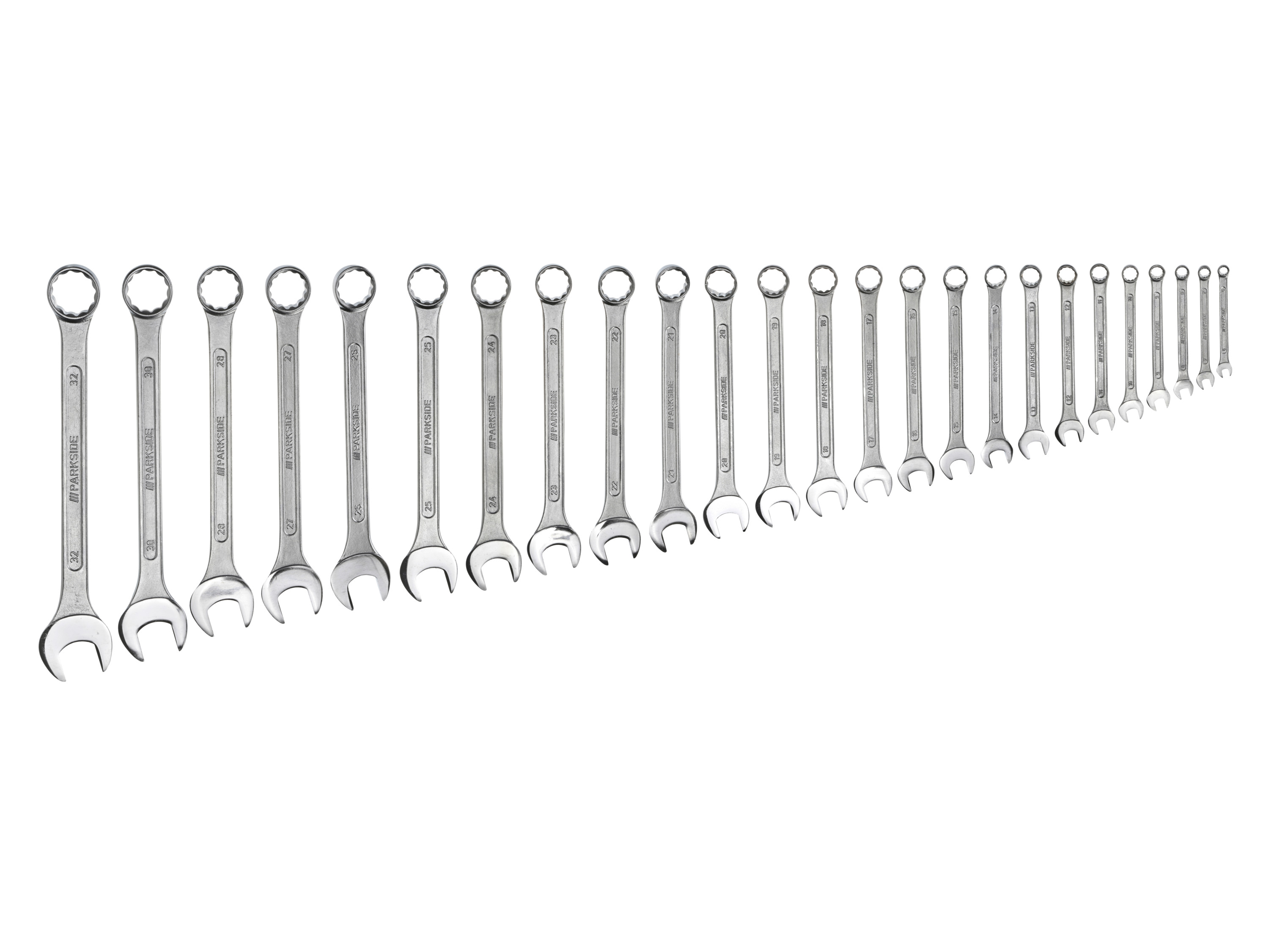 PARKSIDE® Gabelringschlüssel-Satz, 25-teilig Bild 2