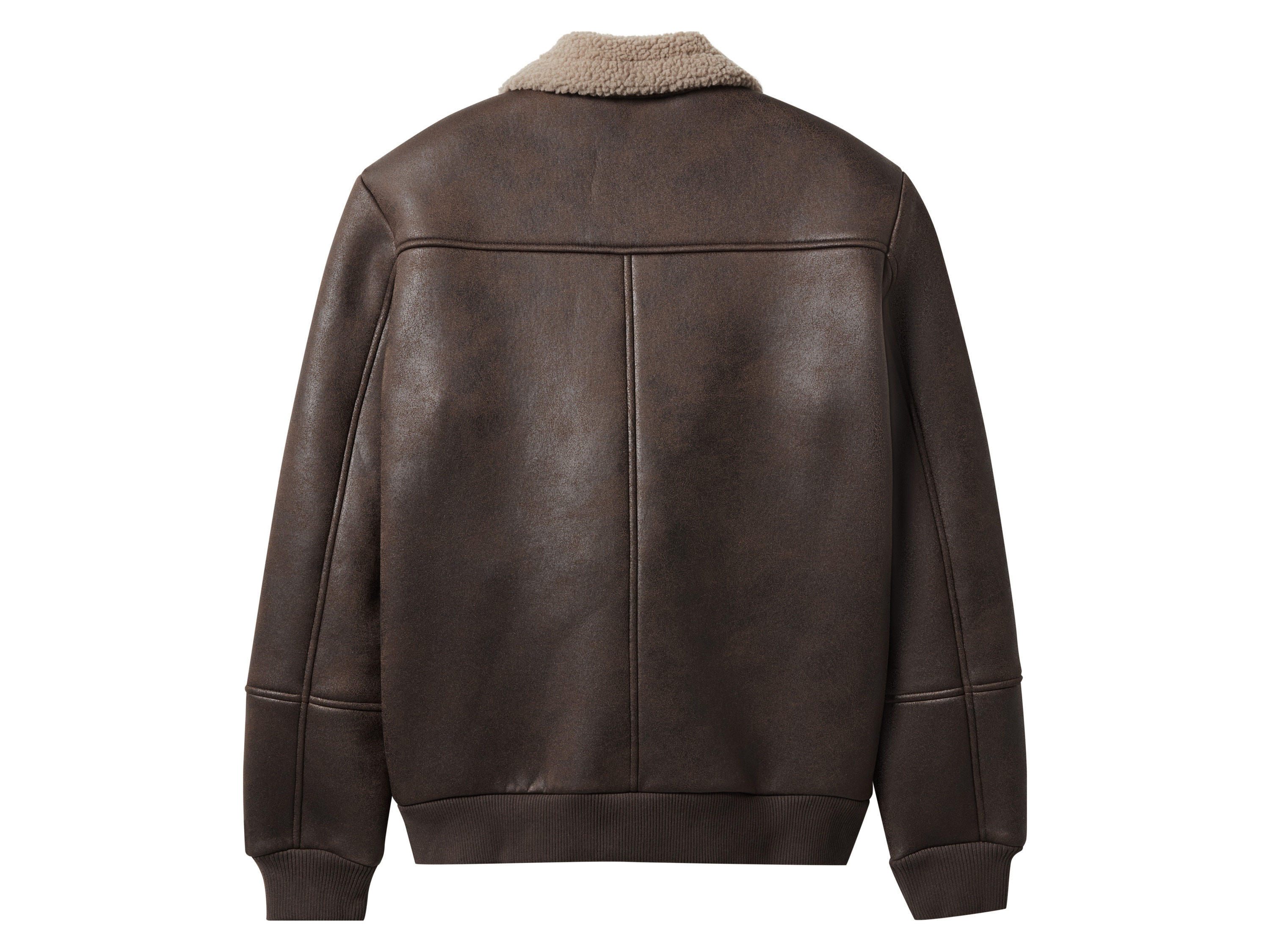 ESMARA MEN Herren Bikerjacke (Braun, XXL (60/62)) Bild 3