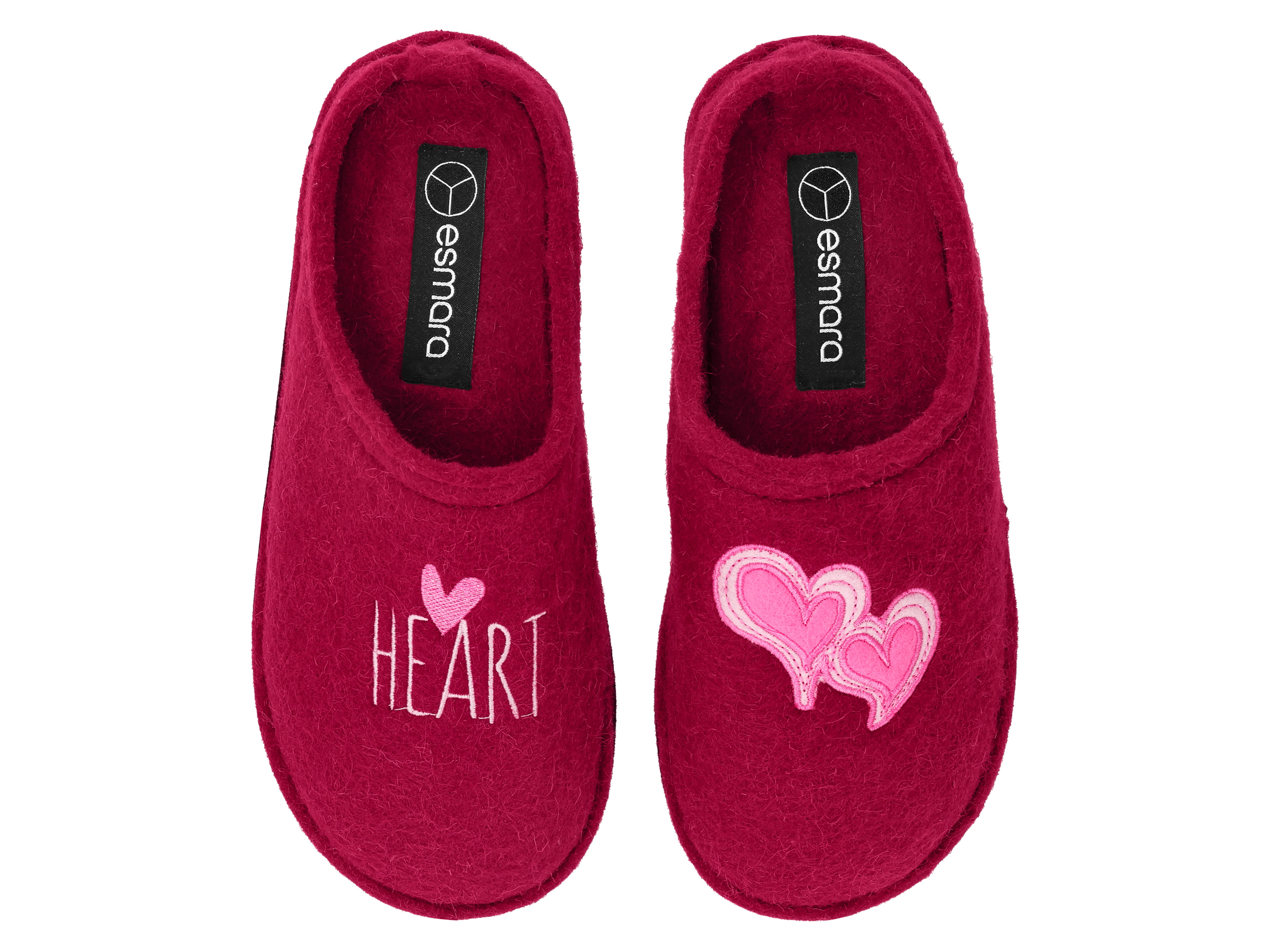 ESMARA® Damen Filzhausschuhe (Pink, 39) Bild 2