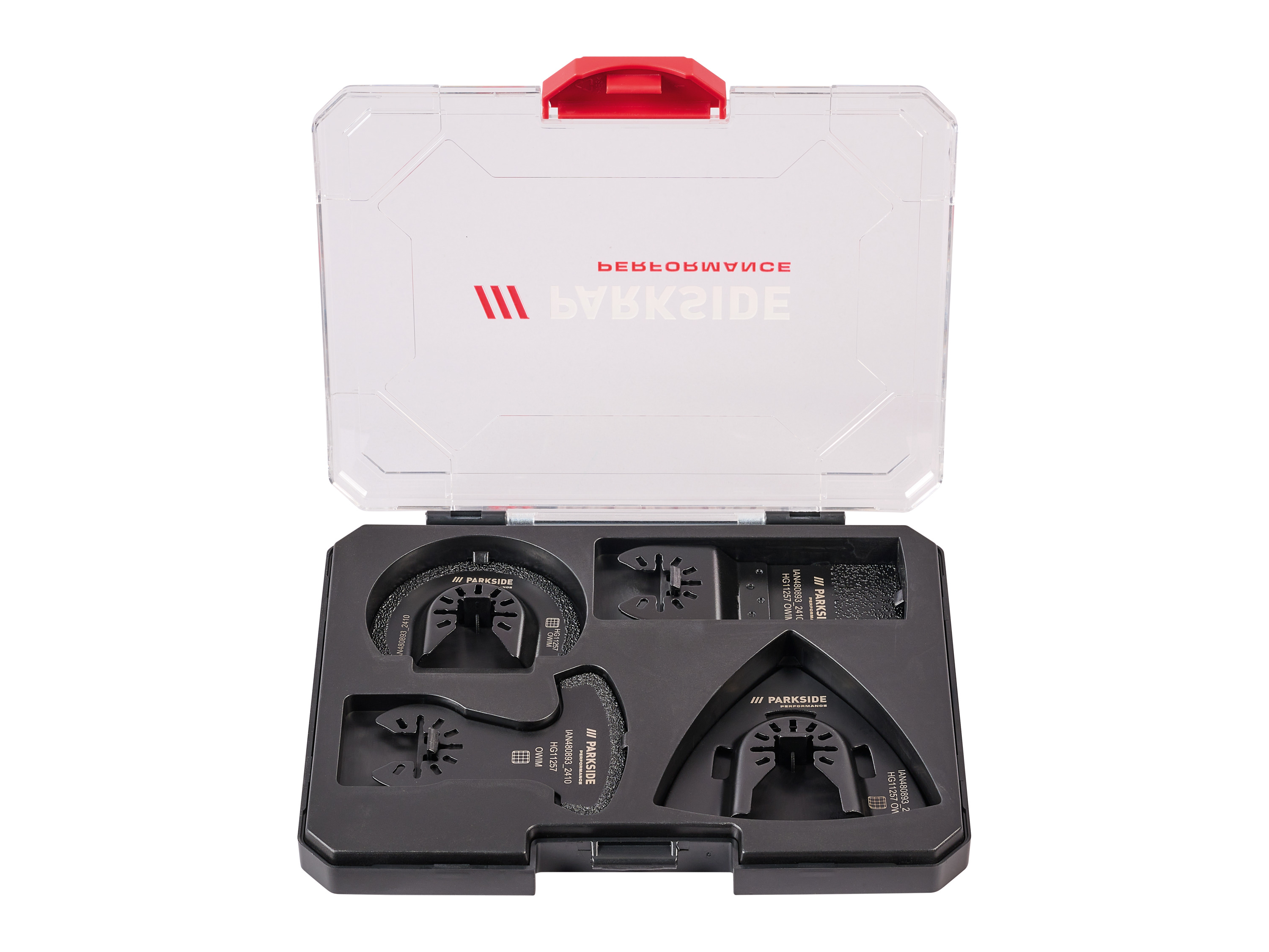 PARKSIDE PERFORMANCE® Multifunktionswerkzeug-Zubehör, 4-teilig / 8-teilig (Fliesenreparatur)