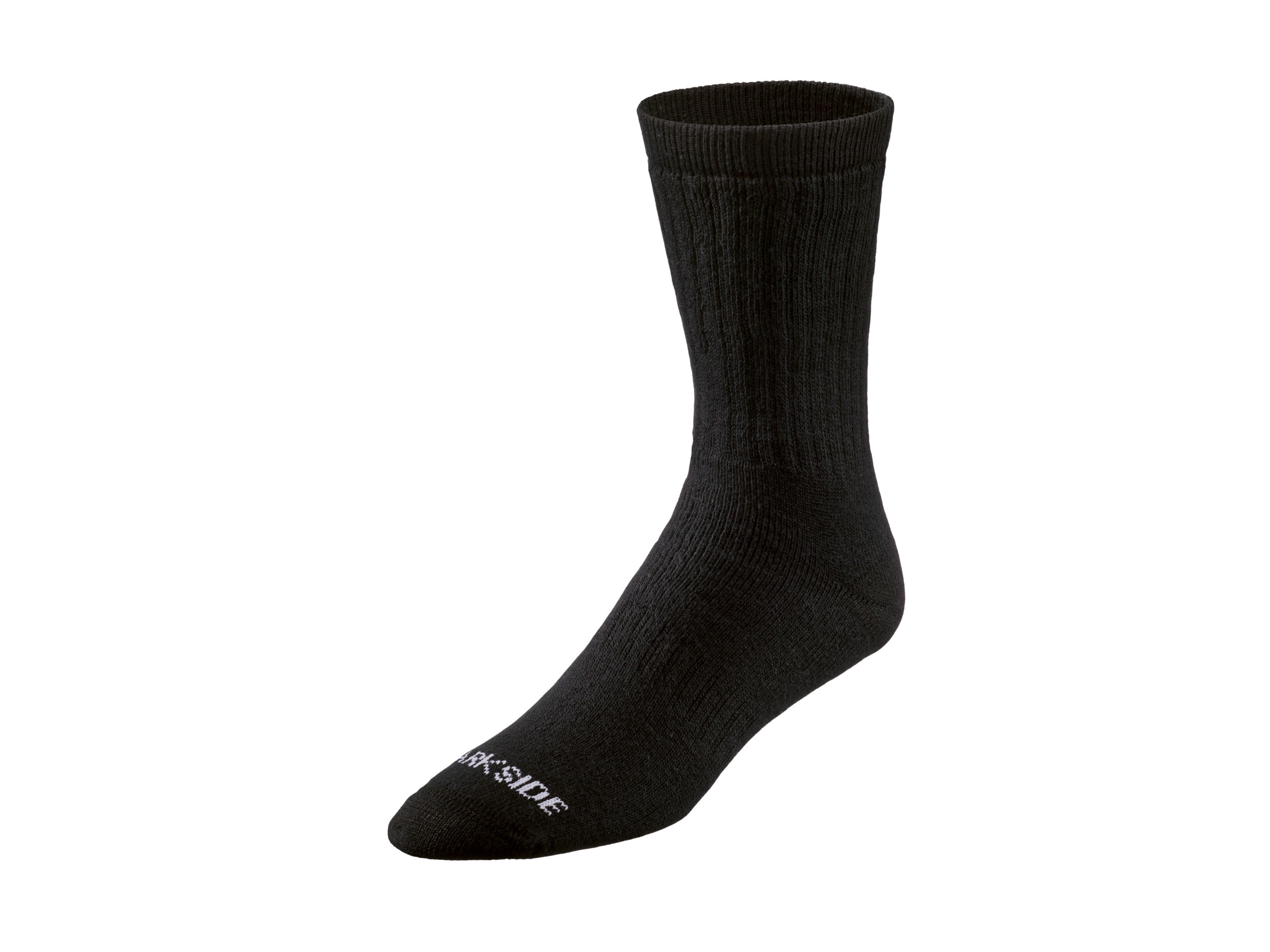 PARKSIDE® Herren Thermo-Arbeitssocken, 4 Paar (Schwarz/Grün, 39-42)