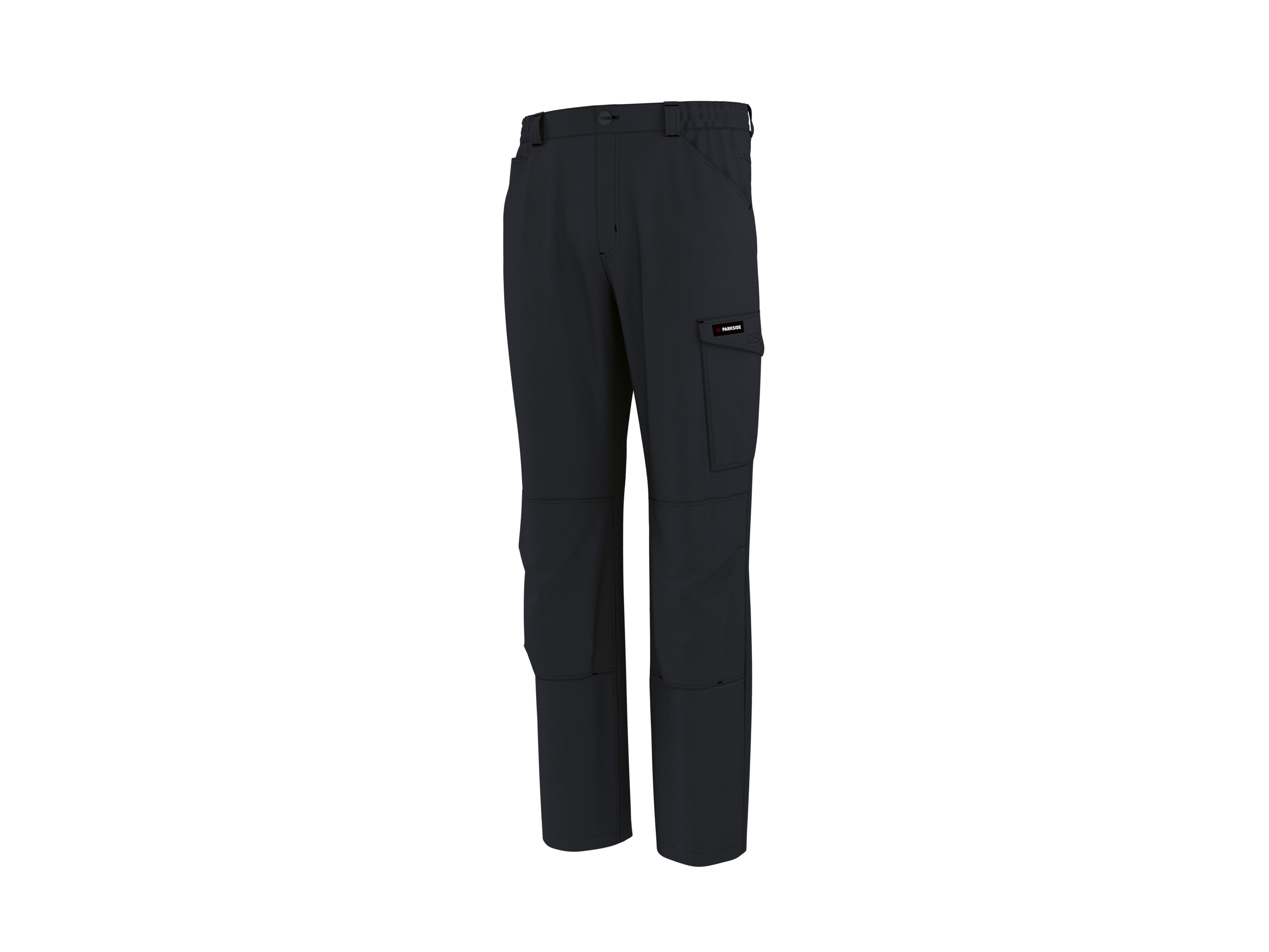 PARKSIDE® Herren-Cargo-Arbeitsbundhose (Schwarz, 52) Bild 3