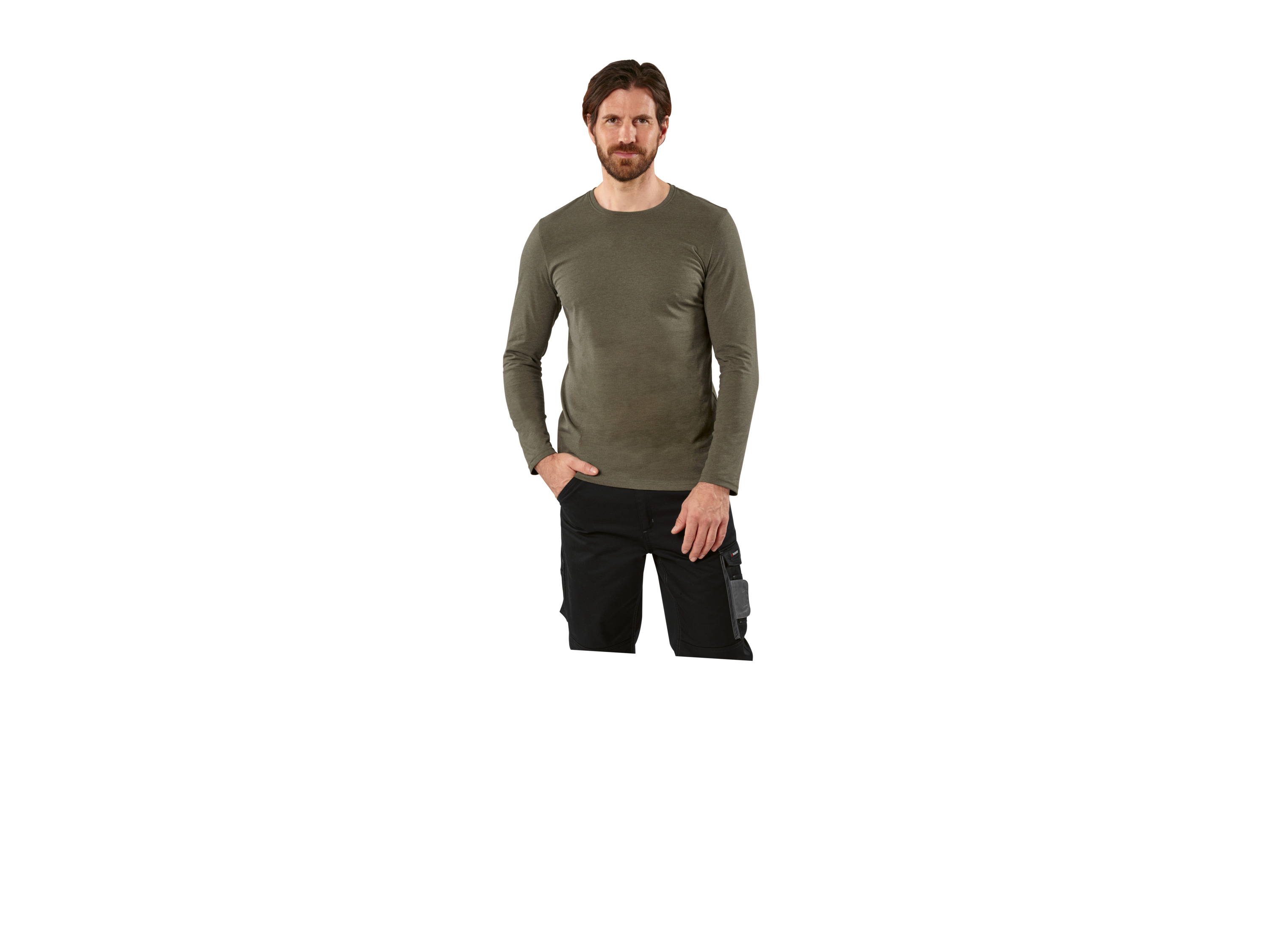 PARKSIDE® Herren-Langarmshirt (Grün, XXL (60/62)) Bild 3