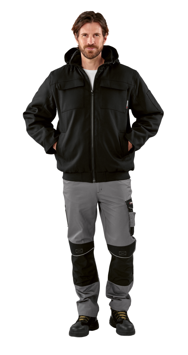PARKSIDE® Herren Arbeitsjacke gefüttert (Schwarz, S(44/46))