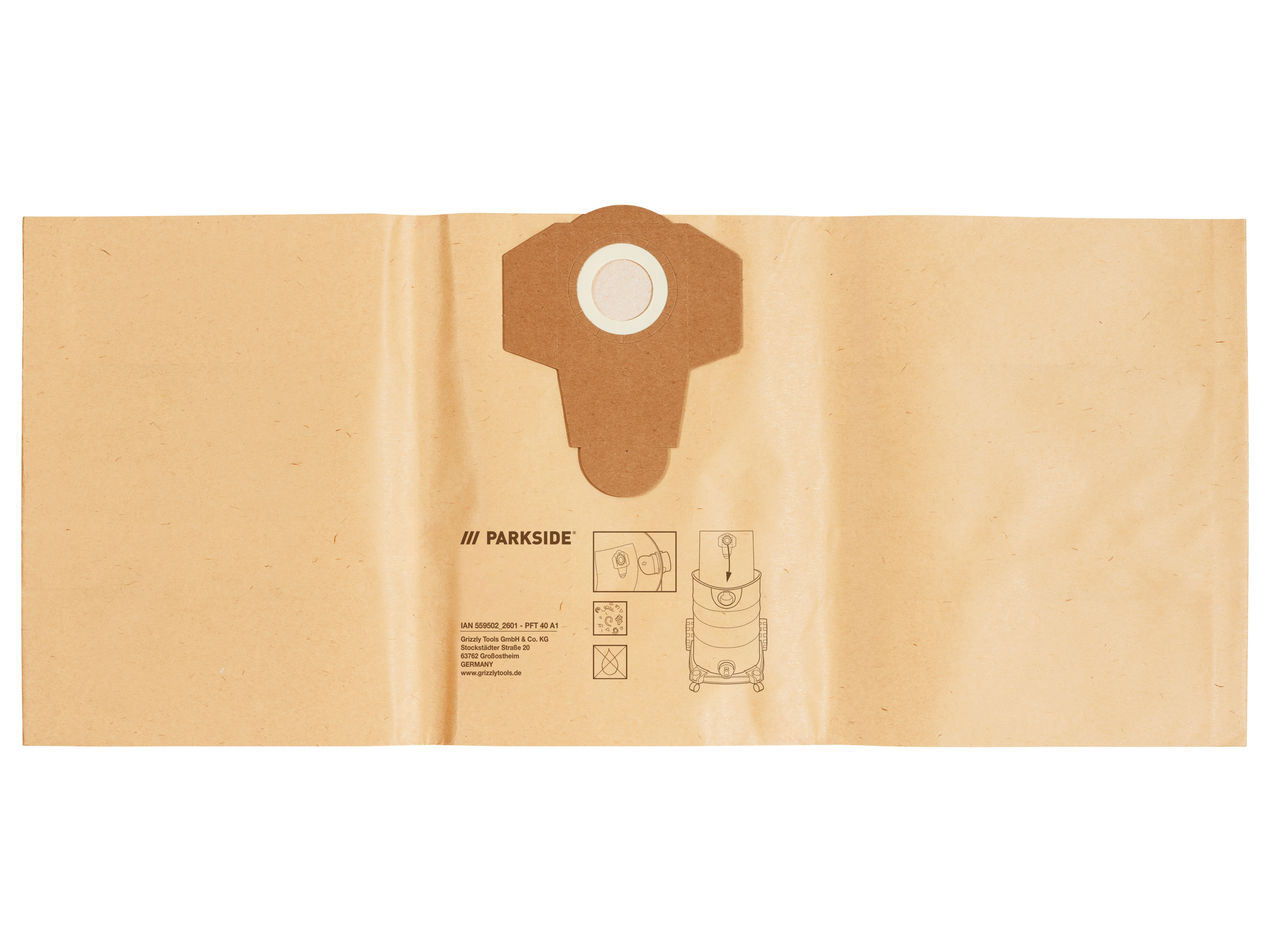 PARKSIDE® Filtertüten »PFT 40 A1«, Vlies-Filtertüten »PVFT 40 A1« (Filtertüten 10tlg.) Bild 2