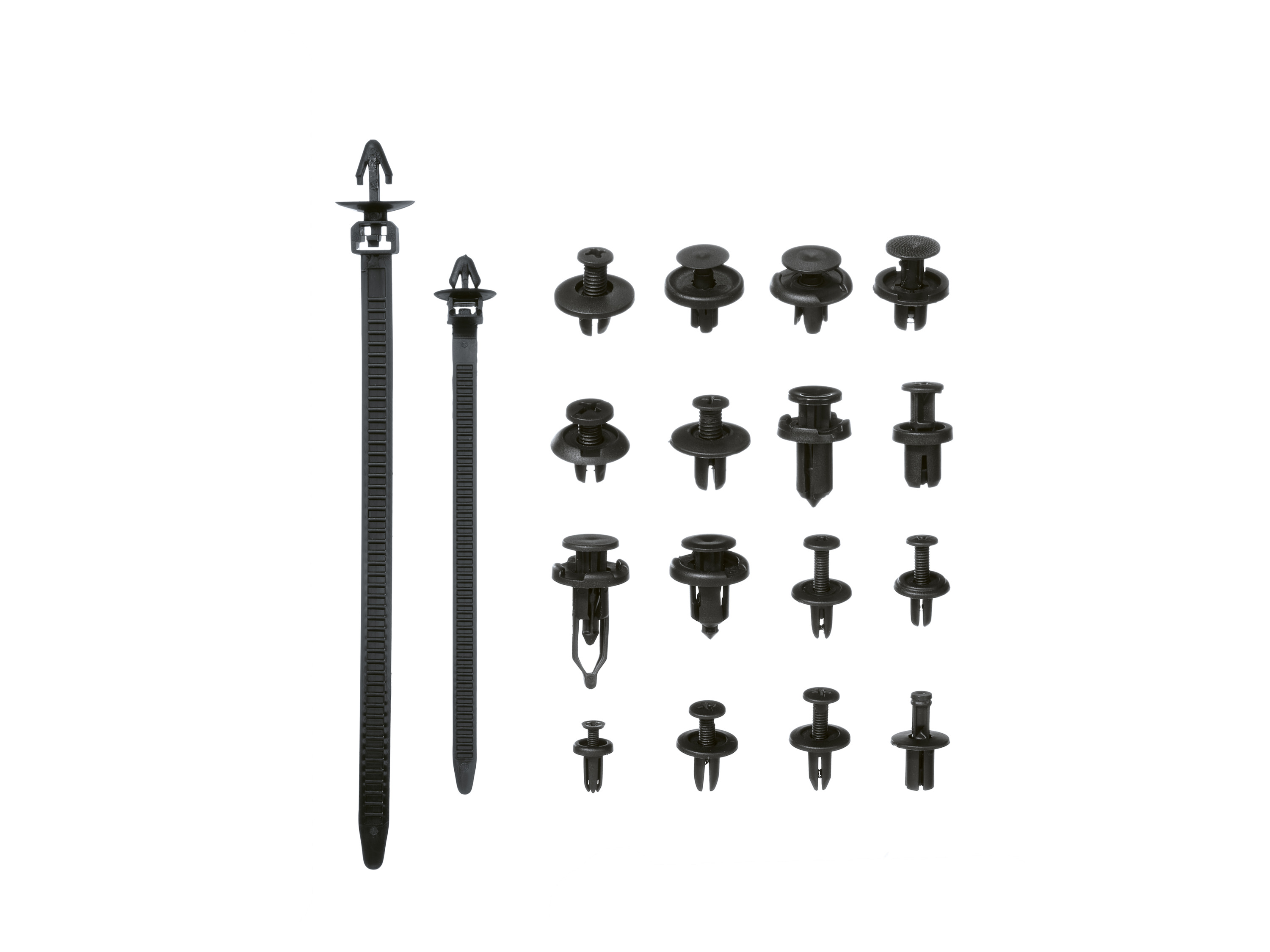 PARKSIDE® Auto-Demontagewerkzeug-Set / Befestigungsclips und Kabelbinder (Befestigungs Clips)