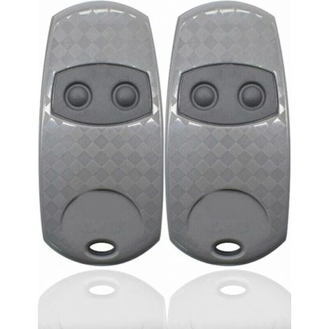 Télécommande Universelle Portail, Came Top 432ee Lot De 2 Telecommandes Portatives 433, Compatibles Avec Télécommande De Porte Et De Garage Top 432ee