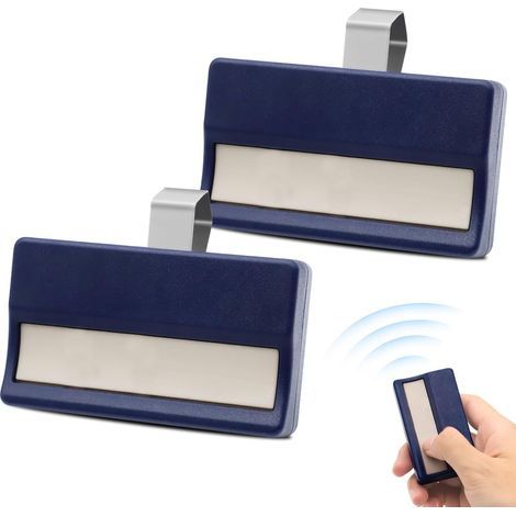 Telecommande Radio Pour Porte De Garage, Compatible Avec Chamberlain Liftmaster 4335e, 433,92mhz Avec 4330e, 4332e, 4333e, 4335e,lot De 2