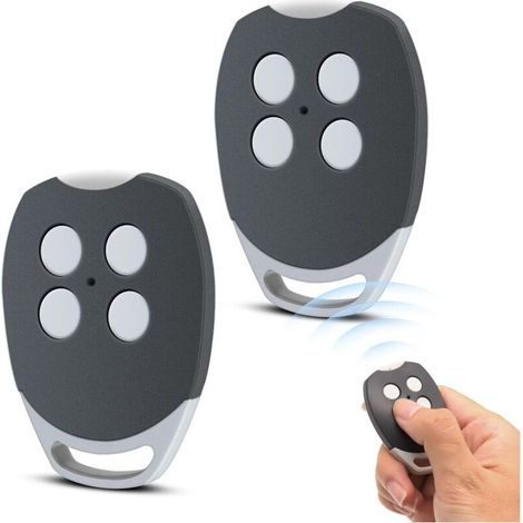 433,92mhz Télécommande Pour Portail,3 Pièces Telecommande Universelle Porte De Garage,télécommande Compatible Avec Ditec Gol4, Bixlg4, Bixlp2,bixls2,4 Canaux