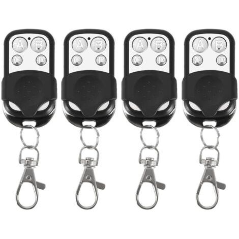 Eosnow,porte-clés De Télécommande Sans Fil, Clonage Universel, Pour Porte De Garage De Voiture, 433.92mhz, 4 Pièces