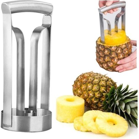 Coupe Ananas,coupeur D'Ananas En Acier Inoxydable,éplucheur D'Ananas Coupes,ananas Peeler Pour La Maison Et La Cuisinedyk-alovez