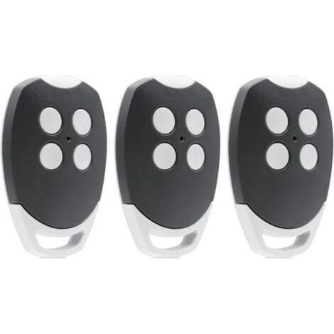 3 Pièces De Rechange Télécommande Ditec, 433,92 Mhz 4 Canaux, Télécommande Compatible Avec Ditec Gol4, Bixlg4, Bixlp2, Bixls2